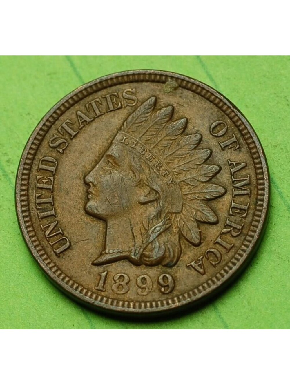 W601 1899 Indian Head Cent Penny 1c - Check Out Our Store 🔥🔥EYE CATCHING🔥🔥